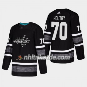 Washington Capitals Trikot Braden Holtby 70 2019 All-Star Adidas Schwarz Authentic - Herren